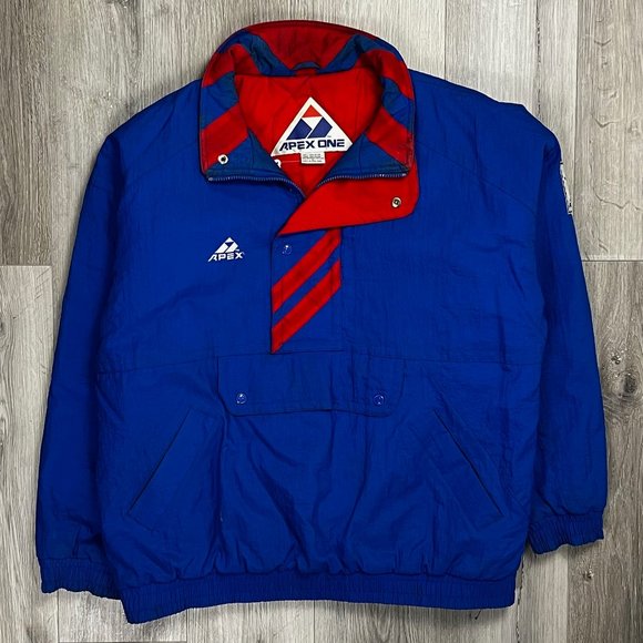 Apex One Vintage Created For The Professional Athlete Blue/Red Large Winter Ski - Picture 1 of 10